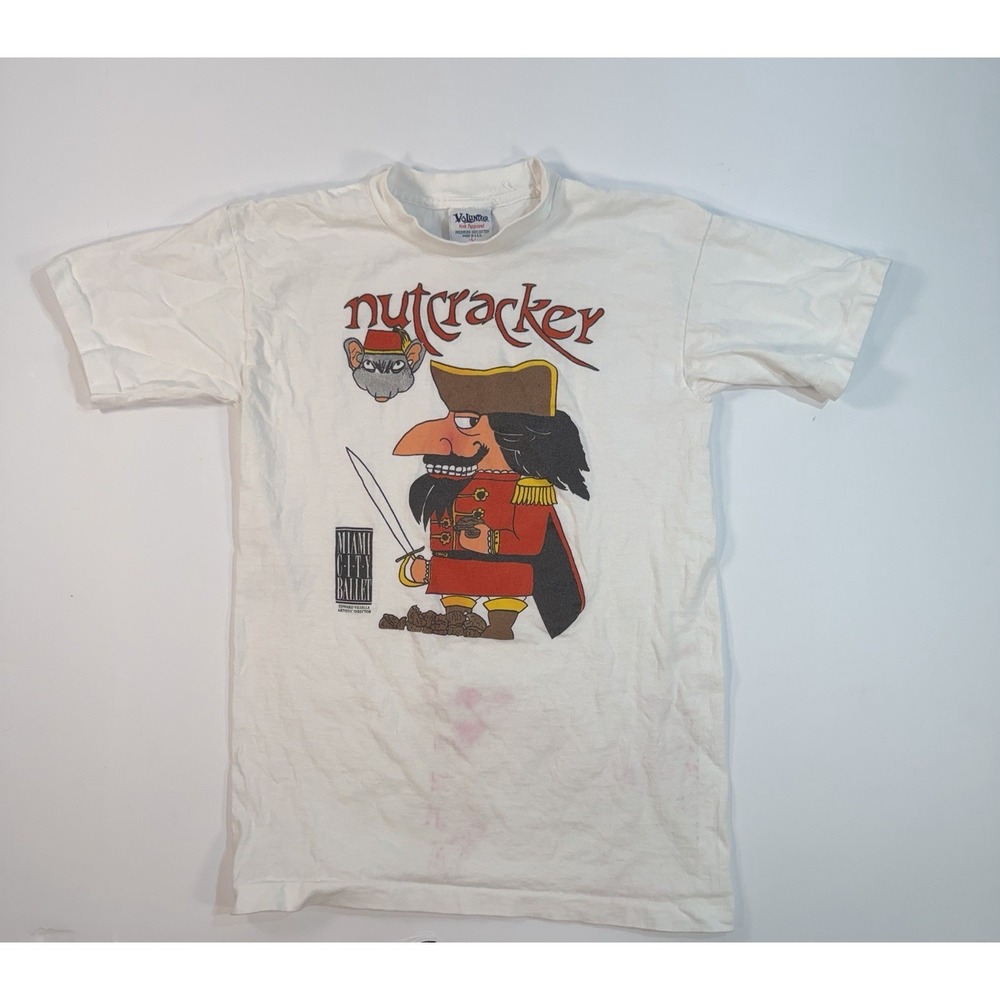 Vintage Miami City Ballet Nutcracker‎ T Shirt Kids Large USA Made